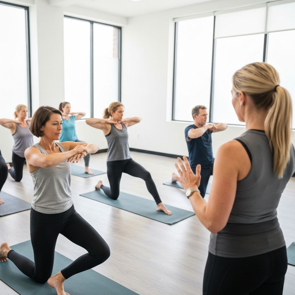 Small group movement training class