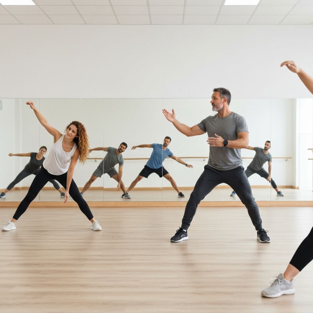 Guided stretching and flexibility session